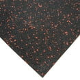 thumbnail image 2 of Rubber-Cal "Elephant Bark" Rubber Flooring - 3/8 in. x 4 ft. x 7.5ft. - Red Dot, 2 of 6