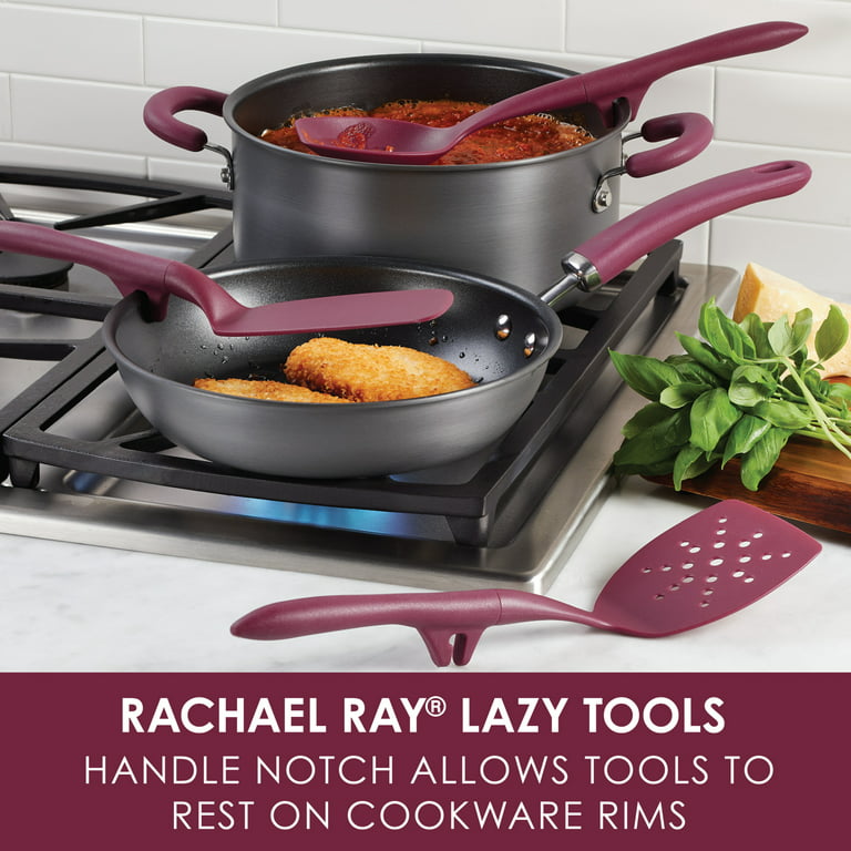 Rachael Ray Tools & Gadgets Wooden Kitchen Utensil Set, 3-Piece