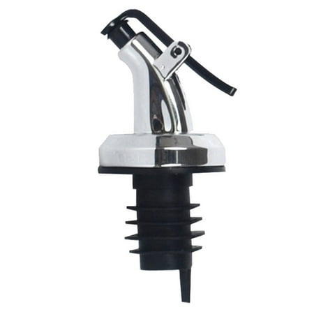 

New Oil Nozzle Oil Bottle Stopper Push Type Oil Guide Nozzle Plastic Oil Bottle Cap Seasoning Bottle Pourer