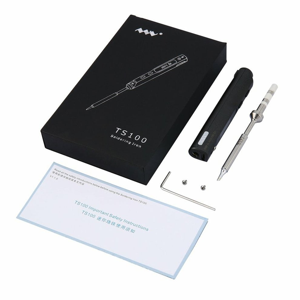 Mini Soldering Iron TS100 40W Soldering Station 12V 19V And 24V DC