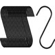 thumbnail image 1 of 20 pcs Black Iron S hook, 1 of 3