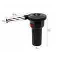 thumbnail image 5 of Ventilador de barbacoa portátil, herramienta de fuelle de soplador de barbacoa eléctrico portátil para cocinar al aire libre, picnic, camping 2 piezas, 5 of 5