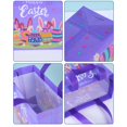 thumbnail image 3 of Easter Non-Woven Bags with Handle 8PCS Rabbit Eggs Printing Tote Bag for Gifts Wrapping/Egg Hunt Game（9.06×8.66×4.33in）, 3 of 6