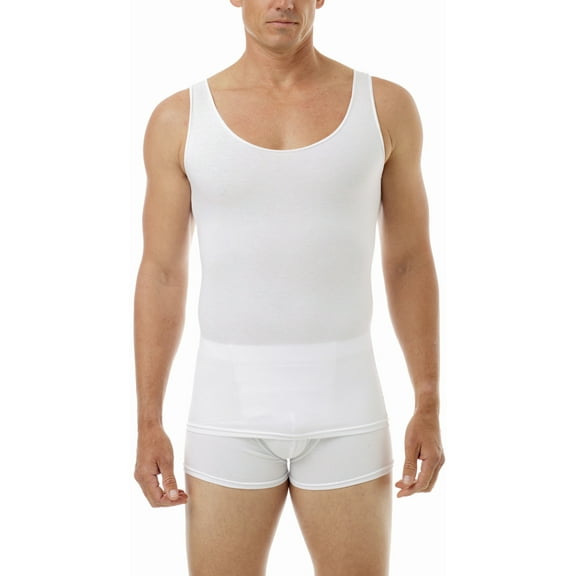Underworks Men Cotton Spandex Light Compression Tank