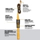 thumbnail image 2 of Correas de amarre DEWALT DXBC90046 negro/amarillo 1,25 x 4,3 m 670 kg, 2 of 9