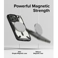 thumbnail image 5 of Ringke Fusion-X Magnetic [Compatible with MagSafe] Designed for iPhone 15 Pro Case, Anti-Fingerprint Rugged Shockproof Protective Phone Cover - Matte Black, 5 of 11