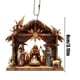 thumbnail image 3 of Adornos de belén, decoración del nacimiento de Jesús, colgante de belén plano de acrílico para decoración de árbol de Navidad de coche, 3 of 5