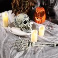 thumbnail image 5 of 4 Pack 72 x 30 Inch Halloween Creepy Cloth Spooky Halloween Decorations Indoor Outdoor Haunted House Party Decor Supplies Backdrops for Garden, Doorways, Yard, Home, Windows, 5 of 8