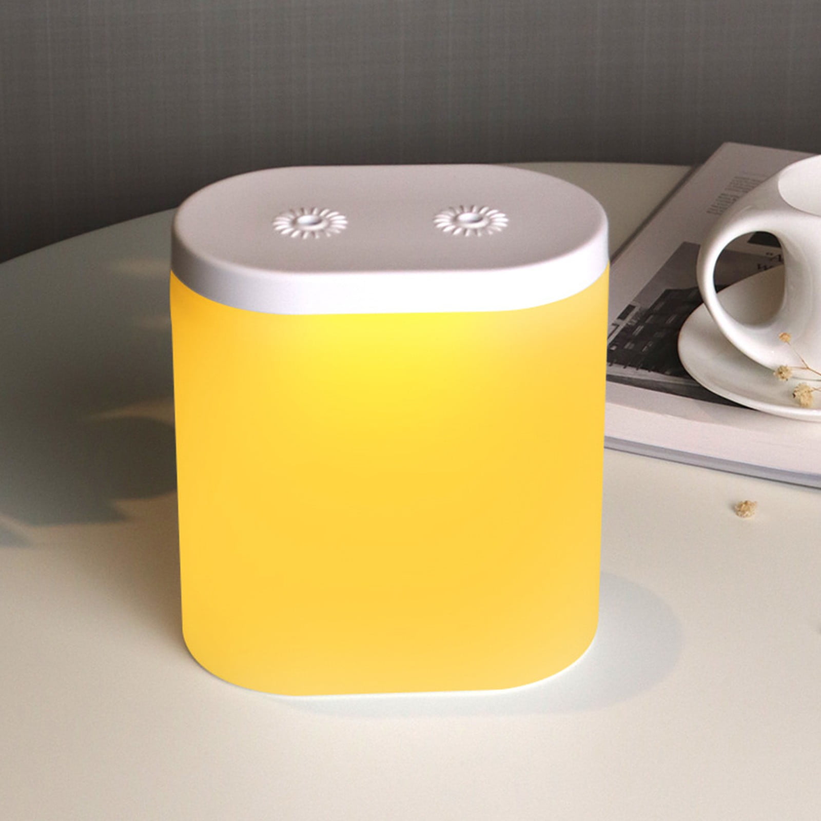 Humidifiers for Bedroom Baby,500Ml Mini Quiet Cool Mist Humidifier (White),Three Modes Adjustable,for Baby Nursery and Plant