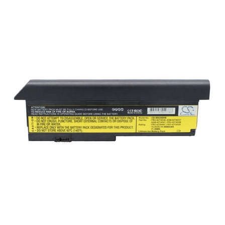 Cs Applicable Ibm Thinkpad X200 42T4534 6600Mah Laptop Battery