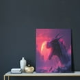 thumbnail image 5 of KLL Mystical Dragon Under Moon Print Canvas Wall Art, Canvas Painting Prints Canvas Art Wall Decor Home Decoration for Living Room Bedroom Office, 5 of 6