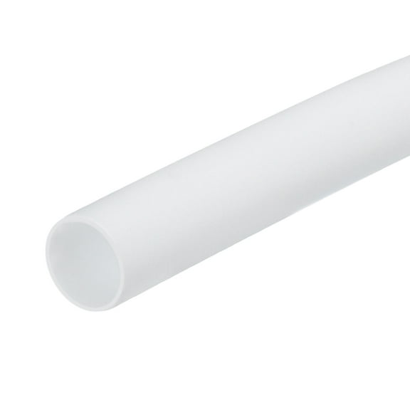 Silicone Heat Shrink Tubing 1.7:1 Ratio 0.35"(9mm) ID x 0.4"(10mm) OD 6.6ft Silicone Rubber Hose White