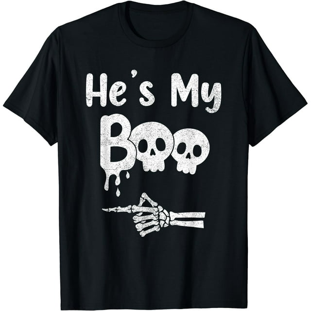 Pyjama Assorti d'Halloween pour Couples, C'est Mon Visage de Crâne Boo - comme sur l'Image - TG