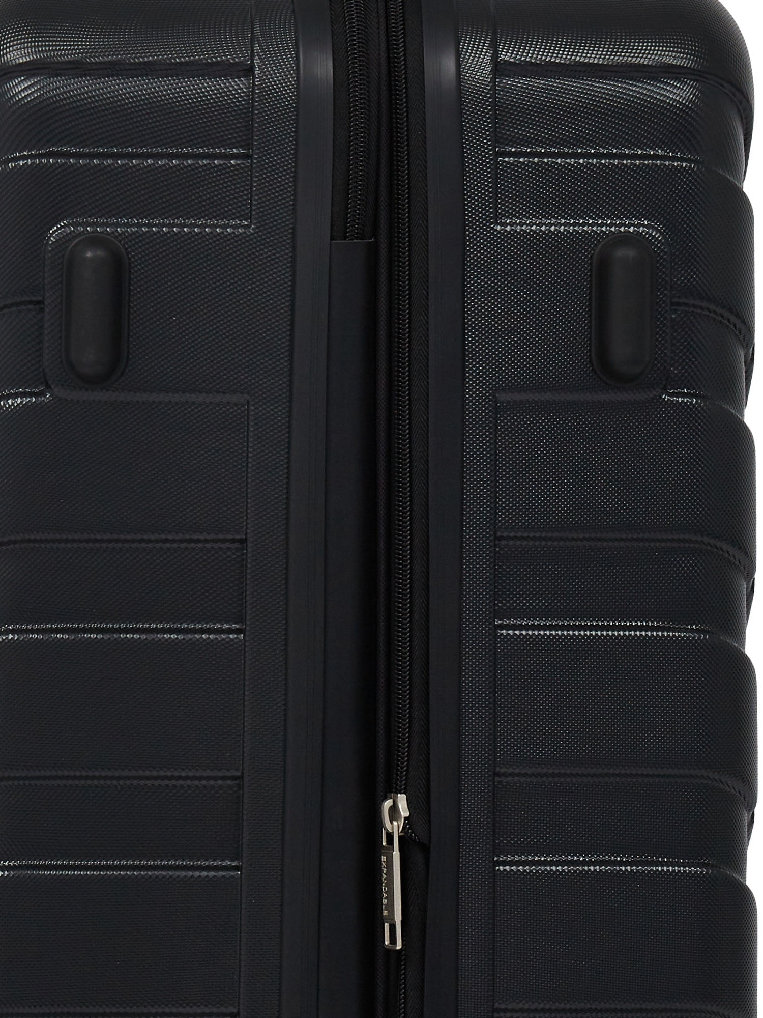 Wrangler 29-inch Large Expandable Rolling Spinner Upright, Black