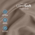 thumbnail image 4 of Juego de Sábanas Bare Home 1800 Microfibra Ultra Suave Queen Taupe, 4 of 9