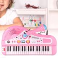 thumbnail image 4 of NayxuKe Baby Piano Toys for Kids, 37 Keys Toddler Piano Keyboard Musical Instrument with Microphone, Gift Piano Toys for Girls Boys Aged 1 2 3 4 5, Pink, 4 of 8