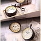 thumbnail image 5 of Reloj de pared Retro Bearachild Vintage redondeado Negro, 5 of 6