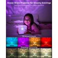 thumbnail image 3 of Cubo de luz para ducha Yilora, 16 colores, resistente al agua, con control remoto, 3 of 7