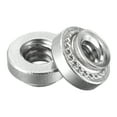 thumbnail image 5 of Unique Bargains Self -Clinching Nuts,#6-32x0.1-Inch Stainless Steel Rivet Nut Round Head Steel Metal Sheet Mounting Fastener 100pcs, 5 of 5