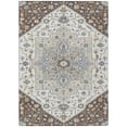 thumbnail image 2 of Addison Rugs Chantille Indoor/Outdoor Traditional Chocolate Machine Washable Rectangle Rug, 9' x 12', 2 of 8