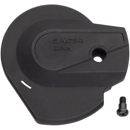 Shimano SLX SL-M670-B-I Right Shift Lever Cover and Fixing Screw