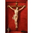 thumbnail image 3 of Prospero Mallerini 11x14 Black Modern Framed Museum Art Print Titled - Trompe-L'Oeil with a Crucifix, 3 of 5