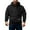 Black, variant on Hoodies for Men Quarter Zip Pullover Top Vintage Personalized Tactical Jackets Long Sleeve Casual Hooded Sweatshirts Solid Color Outdoor Sports Workout Outwear with Pockets