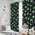 thumbnail image 5 of Blackout Kids Curtains,Black Cartoon Dinosaurs Pattern Childrens Insulated Curtains Set Of 2,Bedroom Essentials,Toddler Room Decor 52"x84", 5 of 5
