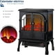 thumbnail image 3 of Chimenea Electrica Bluelander, Negro, 3 of 5