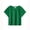 M3 Green, variant on Tfken Summer Girls Tshirts Solid Color Short Sleeve Crew Neck Tops Casual Daily Wear Children Soft T-Shirts Black Size 5-6 Years