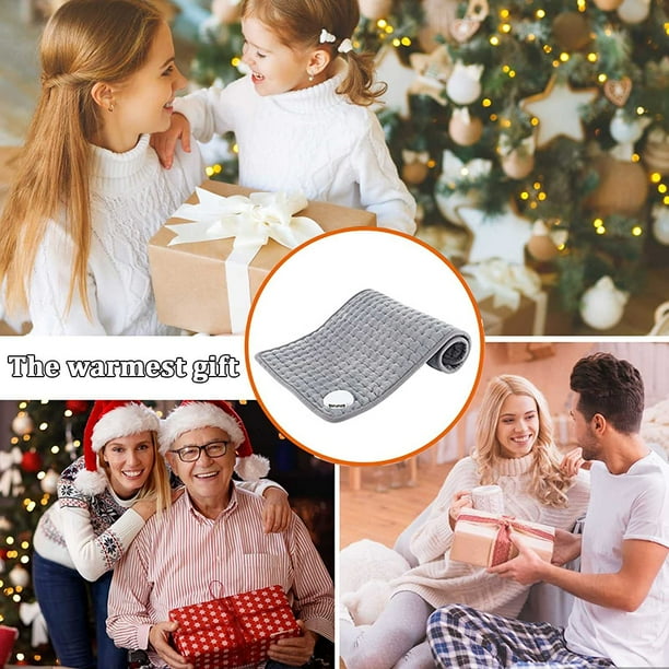 Deandawn Electric Blanket 12x23 Heat Pad Heating Pad With Auto Shut Off Machine Washable Electric Blanket With 10 Heat Levels 3 Timer Settings Soft