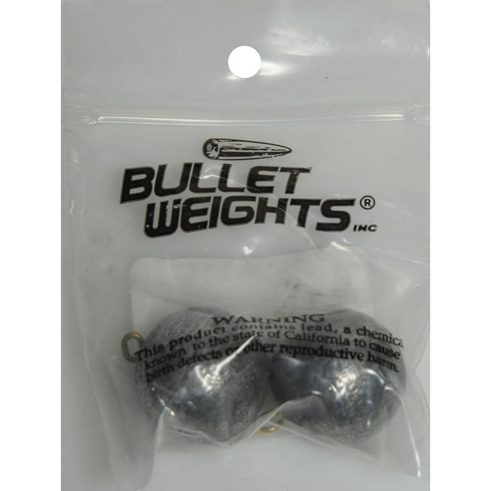 Bullet Weights® Cannon Ball 4 Oz., 2 sinkers