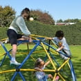 thumbnail image 5 of Zupapa 9FT Decagonal Geo Jungle Gym: 1000lb Capacity, Easy Assembly Climbing Dome, Endless Fun for Kids, Outdoor Dome Climber, 5 of 8