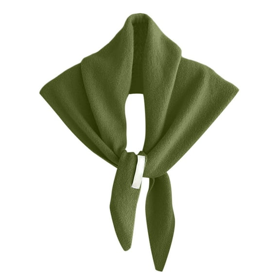 Landzoo One Triangle Scarf Shawl Wrap For Versatile Soft Warm Knitted Fashion Elegant Neckwear Cozy Stylish Basic Scarf
