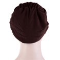 thumbnail image 5 of FADAACAI Turbans for Women,Women Solid Beading Hat Muslim Ruffle Cancer Chemo Hat Wrap Cap,Cancer Hats for Women Chemo,Chemo Headwear for Women Clearance！, 5 of 5