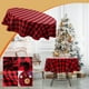 thumbnail image 1 of Mantel Redondo de Navidad Ganfancp, 1 of 3