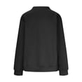 thumbnail image 5 of QHFBli Womens Winter Linened Hoodies Long Sleeve Button Down Jackets with Pockets Oversized Sherpa Fuzzy Warm Coats, 5 of 6