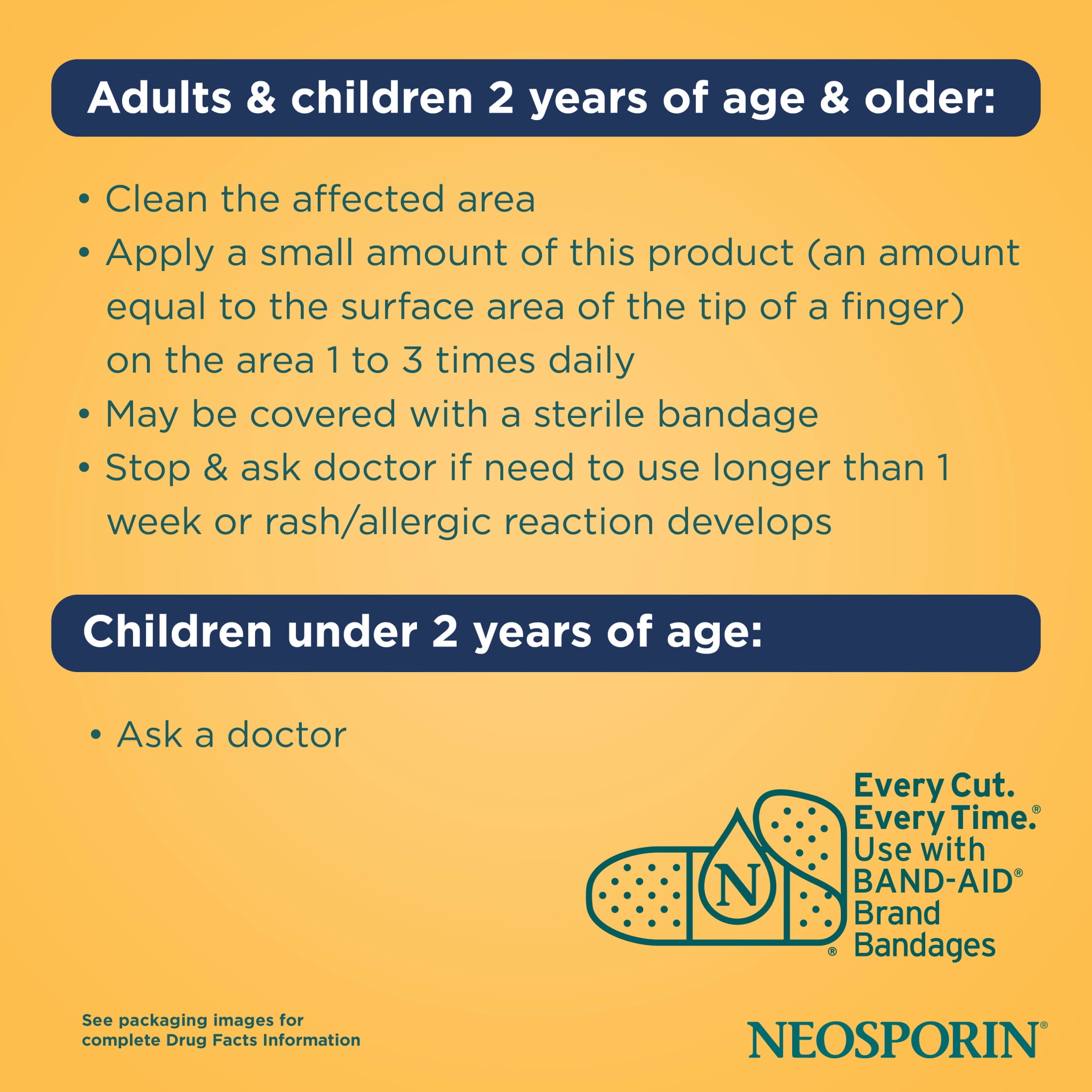 Neosporin + Pain Relief First Aid Ointment, 1 oz