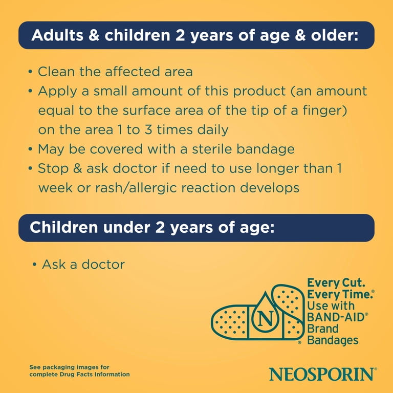 Neosporin Plus Pain Relief First Aid Ointment, 1 oz photo 7