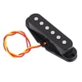 thumbnail image 1 of 1 PC Single Coil Sound Pickup Electric Guitar Replacement Part(Black), 1 of 11