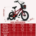 thumbnail image 2 of Pipleo 16" Kids Bikes for Girls and Boys, Kids' Bicycles with Training Wheels, Ages 4-8 Years, 2 of 6