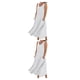 thumbnail image 4 of Minnieouse Vestido de verano de lino y algodón para mujer, vestidos sin mangas estilo bohemio, caftán largo suelto de playa de estilo Vintage Blanco/L 2Conjunto, 4 of 6