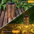thumbnail image 3 of Linterna Solar Toodour Impermeable con Patrón de Luna para Exterior, 3 of 7