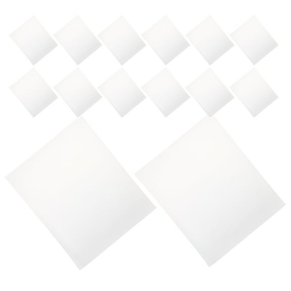 300 Pcs White Cotton Foam Pouches Small Packaging Bags for Storage and Shipping