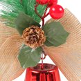 thumbnail image 1 of Guirnalda de campana de corona colgante festivo para fiesta de Navidad (B rojo) JShteea Libre de BPA, 1 of 6