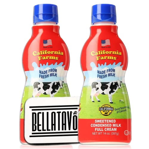 Sweetened Condensed Milk Bundle. Includes Two14 Oz California Farms