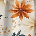 thumbnail image 3 of Designart "Terracotta Mandala III" Floral Blackout Curtain Panels, 3 of 4