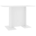 thumbnail image 1 of vidaXL Table à Manger Table de Cuisine Table de Salle à Manger Table à Dîner Bois Reconstitué, 1 of 6