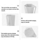 thumbnail image 5 of Billuyoard Portacepillos para taza de bebida, taza de café, mano de obra fina de larga duración con asa, tazas de atractivas antideslizantes Juegos de accesorios de baño Gris Billuyoard HA080957-03, 5 of 6