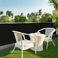 thumbnail image 4 of NAWAY 4'X1' Custom Size Privacy Screen Fence Heavy Duty Fencing Mesh Shade Net Cover for Wall Garden Yard Backyard Black (We Make Customized), 4 of 7